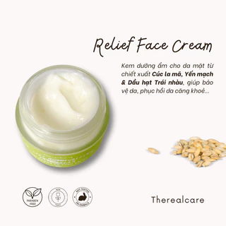 KEM DƯỠNG ẨM PHỤC HỒI DA 🌿 RELIEF MOISTURIZING FACE CREAM 🌿  |FREESHIP|