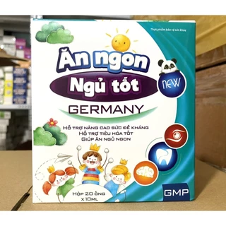 Ăn ngon Ngủ tốt hấp thụ tốt hơn, tăng cường sức đề kháng, kích thích ăn ngon hơn hộp 20 ống