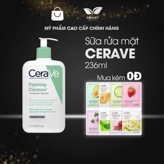 Sữa rửa mặt Cerave cho da dầu Sữa rửa mặt làm sạch sâu cho da dầu Cerave Foam Cleanse 236ML