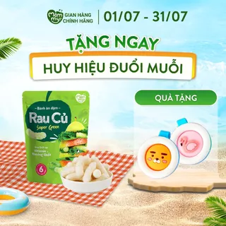 Bánh ăn dặm vị rau củ Mămmy giàu chất xơ, vitamin và khoáng chất, hình que ngắn 25 gram