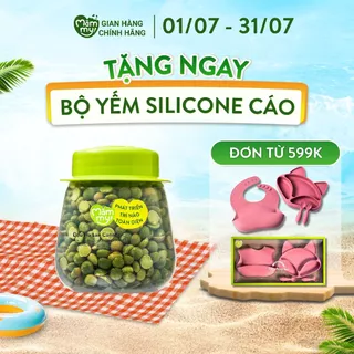 Hạt đậu hà lan Canada Mămmy Organic Hữu cơ H.HALAN - Dẻo sánh mịn giúp bé ăn dặm ngon 130g