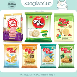 Bánh Gạo One One Các Vị 230gr - Đầy Đủ Các Vị & Cam Kết Chính Hãng 100%