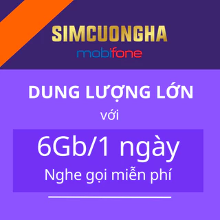 Sim 4g mobifone A119, sim mạng tốc độ cao, dung lượng lớn 6Gb/ngày kèm ưu đãi miễn phí nghe gọi - SIMCUONGHA
