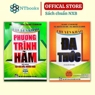 Sách - Combo 2 cuốn Chuyên Khảo Đa Thức + Phương Trình Hàm