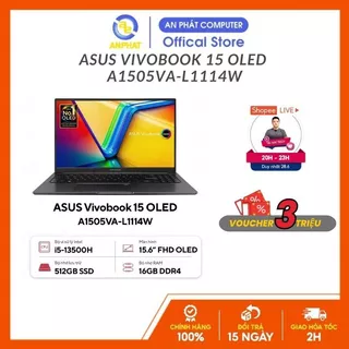 Laptop Asus Vivobook 15 OLED A1505VA-L1114W (Core i5-13500H & 15.6inch FHD)