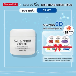 Kem Dưỡng Secret Key Snow White Cream Trắng Da 50g