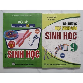 Sách -(Combo) Bộ Đề Thi Và Bồi Dưỡng Học Sinh Giỏi Sinh Học 9