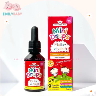 Vitamin tổng hợp cho bé Natures Aid Multivitamin dạng nhỏ giọt 50ml