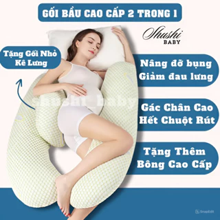 Gối Bầu Cánh Tiên Kê Bụng Bầu Hỗ Trợ Giảm Đau Lưng Hiệu Quả