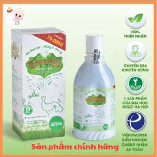 COMBO Mua 5 TẶNG 1 Tắm gội thảo dược ELEMIS 500ml chống rôm sảy, hăm tã, mịn da an toàn cho trẻ sơ sinh chai