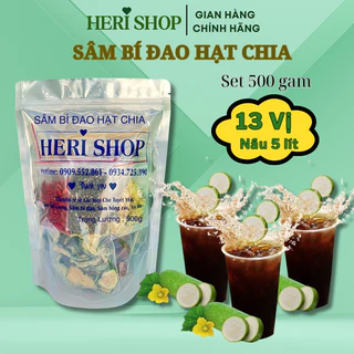 Sâm Bí Đao Hạt Chia 450g  -13 vị nấu 5-8lít