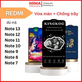 Cường lực KINGKOG Xiaomi Redmi Note 13 12 11 11s 10 10s 9 9s 8 Pro K50 K40 K30 K20 9A 9C 9T 10C 10A 12 12C 13C