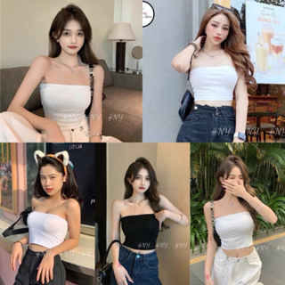 Áo quây dáng ôm siêu xinh, Áo thun kiểu ống sexxy tôn dáng AS0002 - NhiNhi Shop