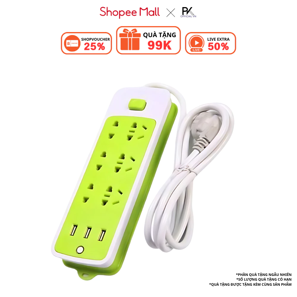 Ổ Cắm Điện USB Đa Năng Cao Cấp Chống Giật Cổng Cắm USB An Toàn Tiện Dụng Đa Năng (didooglt)