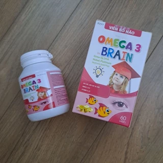 Viên dầu cá Omega 3 Kids giúp bổ mắt tăng cường trí nhớ cho trẻ từ 1 tuổi_Omega 3 Kid bổ não tăng thị lực cho mắt