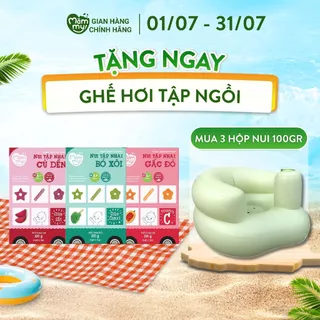 Nui mini rau củ Mămmy cho bé mới ăn dặm tập nhai trên 6 tháng, 100g