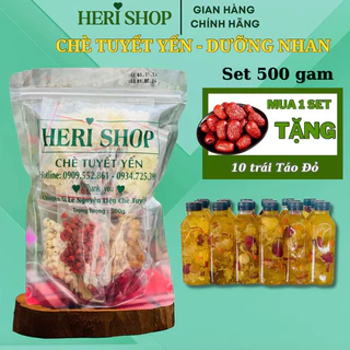 SET 500G Chè Dưỡng Nhan Tuyết Yến -14vị