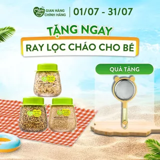 Set 3 hạt ăn dặm tăng cân hữu cơ cho bé Mămmy: yến mạch, diêm mạch, kiều mạch, 80g-120g