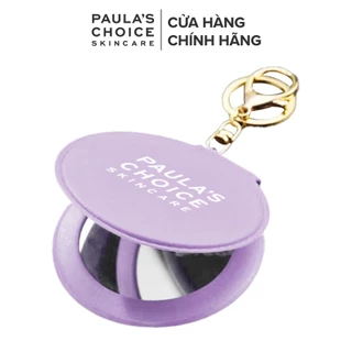 [HB Gift] Móc khóa kim loại kèm gương Paula's Choice màu tím (Cái)- MOCKHOA_GUONG TIM