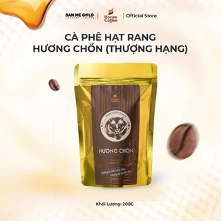 [THƯỢNG HẠNG] Cà Phê Hạt Rang Mộc Hương Chồn - 200g - Cafe Rang Xay Nguyên Chất Hương Chồn - Chính Hãng Honee Coffee