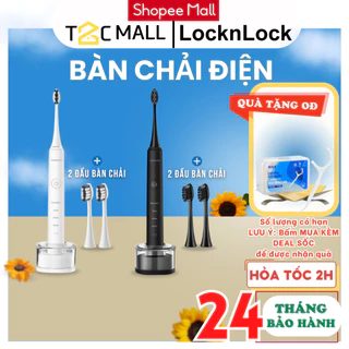 Bàn Chải Điện Locknlock Sạc Không Dây Kèm Đèn LED Chống Nước ENR346 T2Cmall