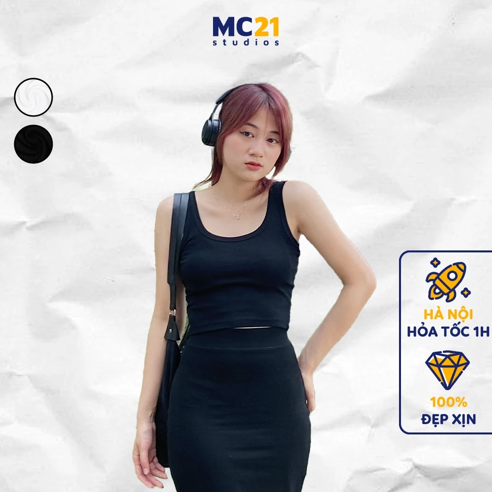 Áo croptop ba lỗ MINION CLOTHING dáng ôm co giãn chất thun xịn cao cấp phong cách Ulzzang Streetwear Hàn Quốc A3213