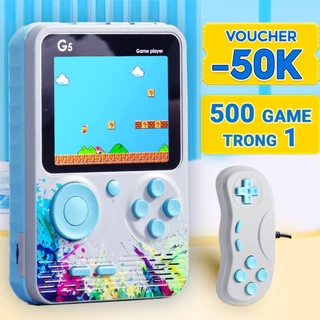 Máy chơi game cầm tay G5 YOUBIAO 500 trò chơi điện tử tuổi thơ mini