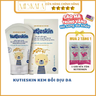 KUTIESKIN Kem bôi dịu da, mẩn ngứa cho da bé sơ sinh và trẻ nhỏ bị rôm sảy muỗi đốt côn trùng cắn