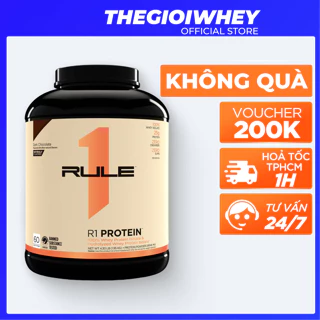 Sữa Tăng Cơ Cho Người Tập Gym | Rule1 Naturally Flavored (4.3 lbs) | Bổ Sung Đạm Hỗ Trợ Phát Triển Cơ Bắp