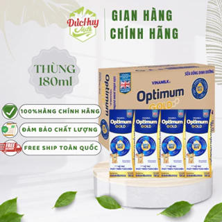 Thùng sữa bột pha sẳn Vinamilk Optimum Gold 48 hộp x 110/180ml