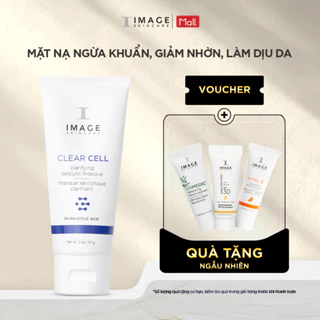 Mặt nạ kháng khuẩn giảm nhờn dành cho da dầu mụn Image Skincare CLEAR CELL Clarifying Salicylic Masque 57g