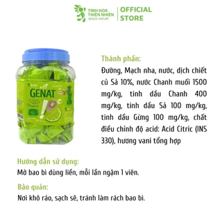 THỰC PHẨM BỔ SUNG KẸO NGẬM CHANH SẢ HỦ 300 VIÊN