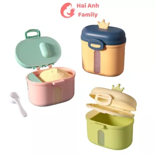 Hộp đựng sữa bột tiện dụng cho bé đi chơi, du lịch 240-360g