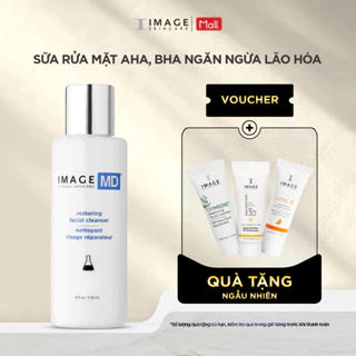 Sữa rửa mặt giúp ngăn ngừa lão hóa và loại bỏ tế bào sừng có chứa AHA, BHA IMAGE MD Restoring Facial Cleanser 118ml