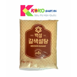 Đường Nâu Vàng Beksul Hàn Quốc 1kg