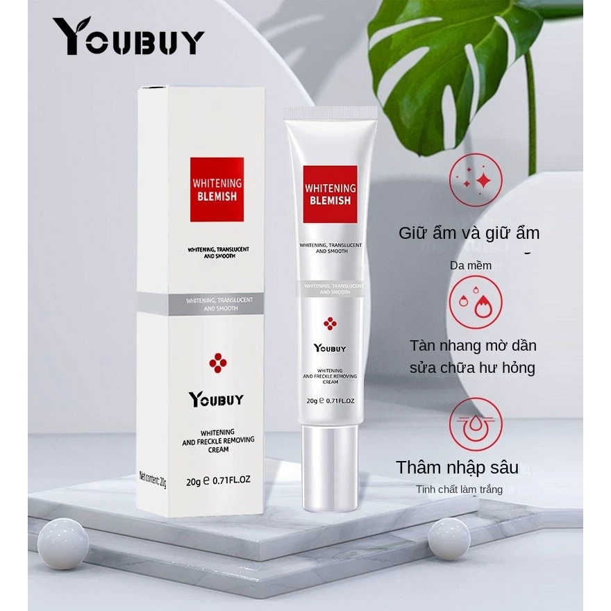 YOUBUY Kem Dưỡng Trắng Da Loại Bỏ Tàn Nhang