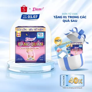 Băng đêm dạng quần Diana size M-L 5 chiếc/gói