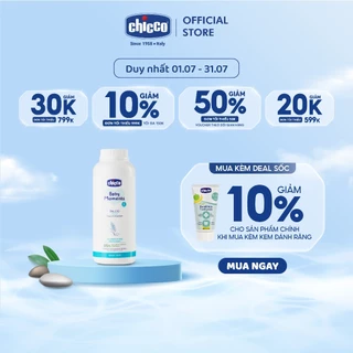 (DUY NHẤT T7 - MUA KÈM DEAL SỐC) Phấn rôm tinh bột gạo Chicco 0M+ 150g