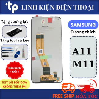 Màn Hình SamSung A11 / M11 Zin Box Hãng (Tặng cường lực,  keo dán & chọc sim )