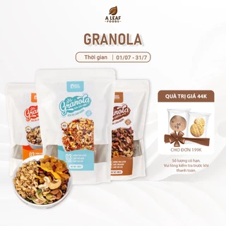 Granola siêu hạt ngũ cốc giảm cân ăn kiêng Baker Baking, không đường healthy, eatclean