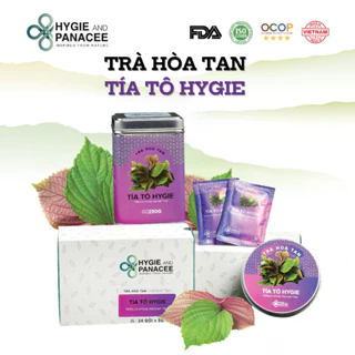 Trà Tía Tô Hygie&Panacee 50g/250g giải cảm, có lợi cho sức khỏe và sắc đẹp