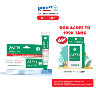 Gel chấm mụn đầu trắng và đầu đen Acnes Sealing Jell 18g