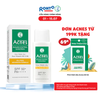 Kem chống nắng cho da dầu mụn Acnes Blemish Control Sunscreen 50ml