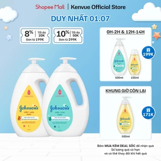 Bộ 2 chai Sữa tắm Johnson's Baby 1000ml x 2