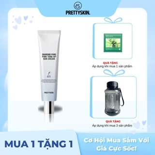 Kem Dưỡng Trắng Da Kim Cương Pretty skin - PrettySkin Diamond Pure Glow Tone-Up Cream 100ml