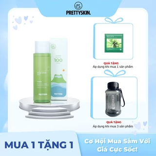 Nước hoa hồng cho da dầu mụn pretty skin 250ml - Hàn Quốc Toner rau má jeju dành giúp sạch mụn se khít lỗ chân lông