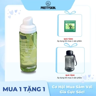 Xịt Khoáng Rau Má PRETTY SKIN The Pure Jeju Cica 99 Mist Cấp Ẩm Làm Dịu Da 100ml