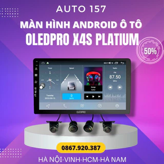 Màn Hình DVD Android Ô Tô OLEDPRO X4s Tích Hợp Camera 360 9 inch Ram 4-32 Chip 8 Nhân 7862 cao cấp