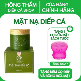 MẶT NẠ DIẾP CÁ THẾ HỆ MỚI IGREEN – GIÚP GIẢM MỤN, GIẢM THÂM, DA MỀM MỊN, SE KHÍT LỖ CHÂN LÔNG, TRẮNG SÁNG CHẮC KHOẺ.