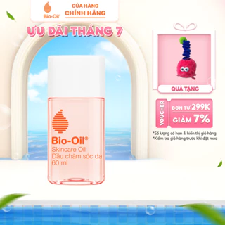 Dầu chăm sóc da giúp cải thiện rạn da, mờ sẹo và đều màu da - BIO-OIL SKINCARE OIL (chai 60ml)